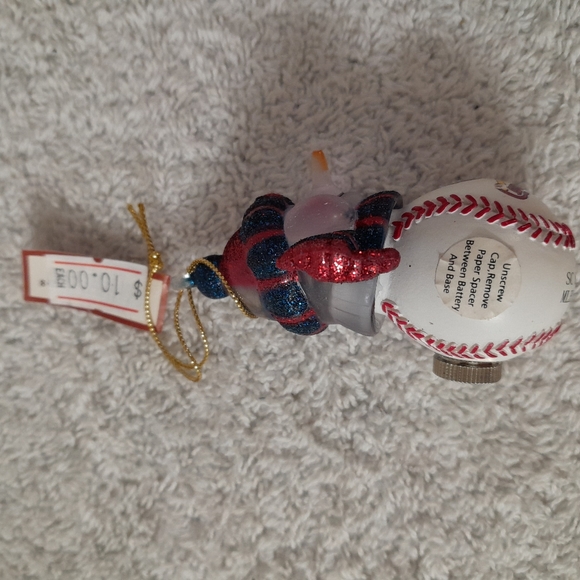 St Louis Cardinals snowman ornament 1" - Picture 3 of 6